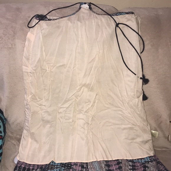 AKEMI + KIN small multi colored maxi dress adjustable 💕 - Picture 7 of 9